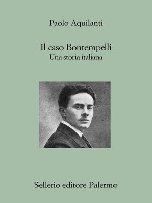 cover image of Il caso Bontempelli